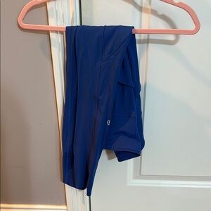 Lululemon Wunder Under Blue Leggings